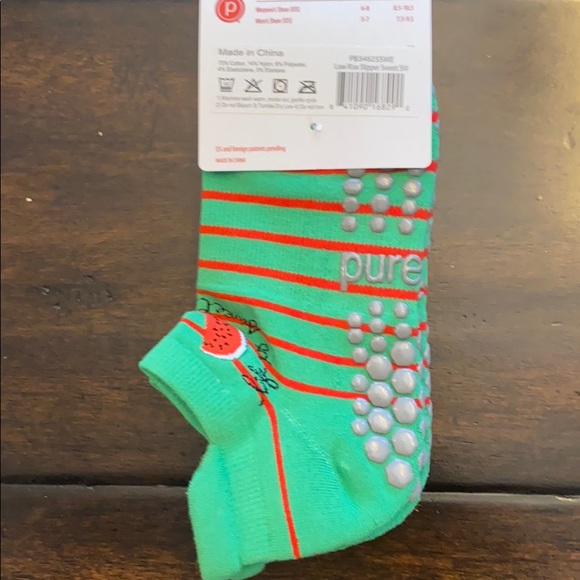 Pure Barre Watermelon Sticky Socks - Picture 4 of 4